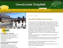 Tablet Screenshot of grundschule-borgstedt.de